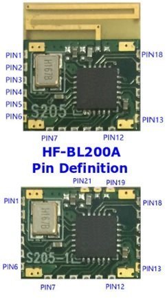 I nuovi moduli Bluetooth Low Energy HF-BL200A: massime prestazioni, consumi minimi!