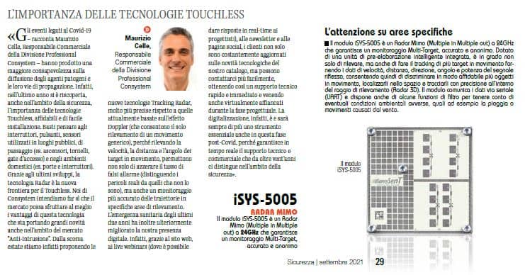 Sicurezza sistemi RADAR