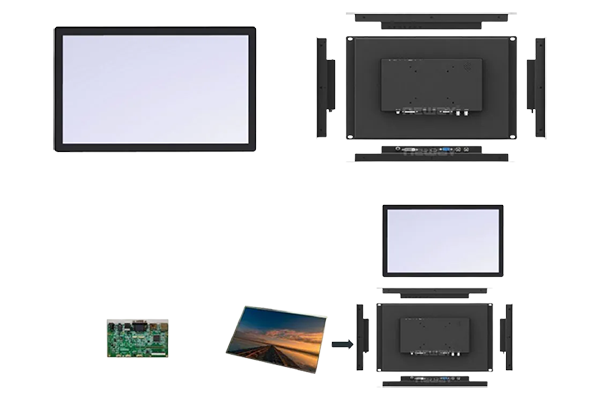 Monitor industriali | Industrial touch screen monitor | Display industriali